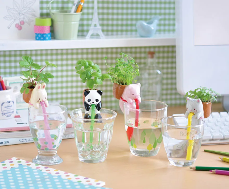 Hot Sale🔥Cute Animal Self Watering Plant Pot